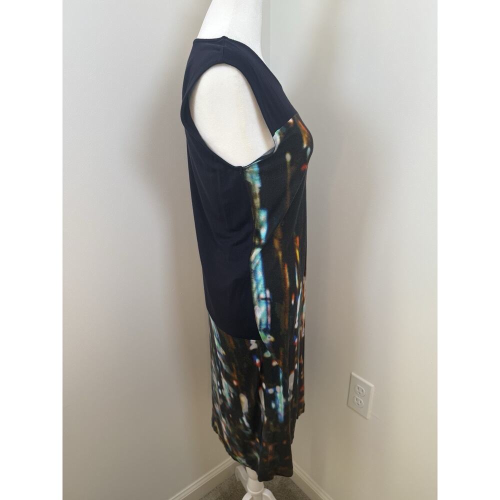 Alexander McQueen City Lights Sleeveless Dress Womens Medium Fashion Chic Black - Picture 7 of 10
